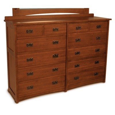 Prairie Mission Master 12 Drawer Dresser