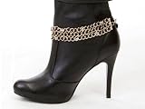 Rhinestone Three Tiered Boot Chain Jewelry