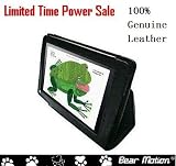 Bear Motion Genuine Leather Case for Kindle Fire Cover