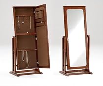 Cherry Jewelry Armoire / Mirror