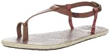 Roxy Women's Mustique Ankle Strap Sandal,Brown,9 M US
