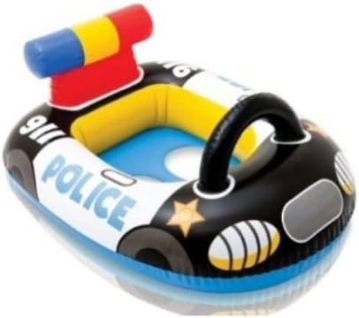 Sr43 Children Seat Swim Ring Inflatable Adjustable Cartoon Automobile Swim Laps for Kids
