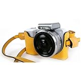 ソニー デジタル一眼α NEX-3用速写ケース（ストラップ付）イエロー