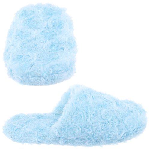 Chatties Light Blue Slippers for Women