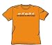 Animal Crackers - Adult Orange S/S T-Shirt For Men