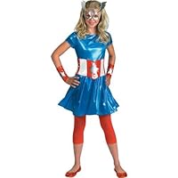 Captain America Girl Child Costume