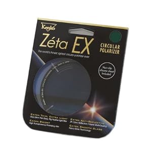 Kenko Zéta EX 77mm Extrem Slim High Class CPL Polarisationsfilter - Nano-Super-Multi-Coating - inkl. Schutzkappe mit Innengriff