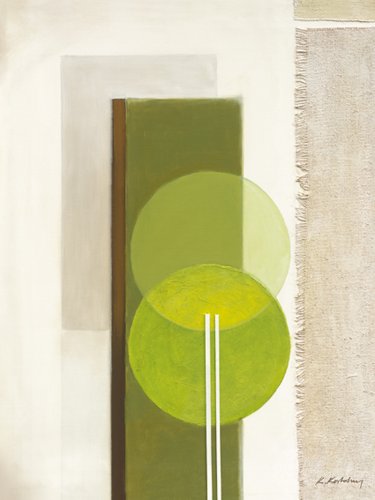 Eurographics H-K-KKO1052-VP Keilrahmen, Luminous Green 60 x 80 cm