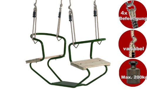 Opiniones de LoggyLand 9171 - columpio nido con asiento abatible 120 cm