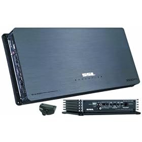 SSL EV2.3000 EVOLUTION 3000W, 2 Channel MOSFET Amplifier with Remote Subwoofer Level Control by Soundstorm