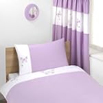 Butterflies Duvet Set - Double (Lilac)