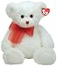 Hollibear - White Bear with Red Ribbon (Large)