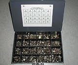 Hex Bolt (Hex Cap Screw), Hex Nut, Flat Washer and Lock Washer Assortment Grade 8, 1025 Pieces