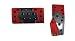 Automotive : Universal Fit JDM Type R Racing Pedal Cover with Carbon Fiber Print Insert - Auto Transmission Red