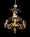 Chandelier - Amber Finish