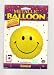 Betallic Metallic Helium Balloon - Smiley Face - 18 inch