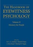 The Handbook of Eyewitness Psychology: Memory for People v. II