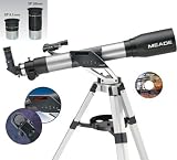 Meade NGC-70TC Self Guided Altazimuth Refractor Telescope - Silver (20220)