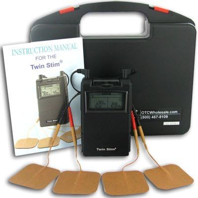 TENS/EMS Digital Twin-Stim Comb. w/Timer