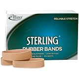 Alliance Sterling Rubber Band Size #94 (3 1/2 x 3/4 Inches) - 1 Pound Box (Approximately 140 Bands per Pound) (24945)