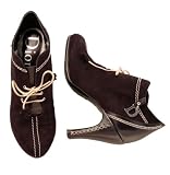 Christian Dior - Women's Shoes - Ladies Christian Dior Black Suede Leather Vintage Bottine Ankle Boots (Authentic VVV71134)