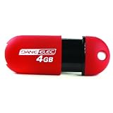 Dane-Elec 4 GB USB 2.0 Flash Drive DA-ZMP-04G-CA-R3-R (Red)