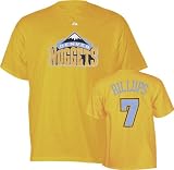 Chauncey Billups adidas Name and Number Denver Nuggets T-Shirt - X-Large