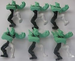 Ben 10 Diamondhead PVC Figure 6 Pack Great for Party Favors
