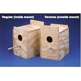 Ware Manufacturing Wood Cockatiel Regular Nest Box, Tiel