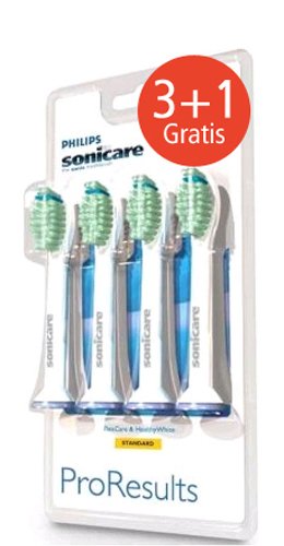Produkt-Bild: Philips HX6014/33 Sonicare Flexcare, Ersatzzahnb&uuml;rstenkopf, 3er Pack +1 gratis, Standardgr&ouml;sse