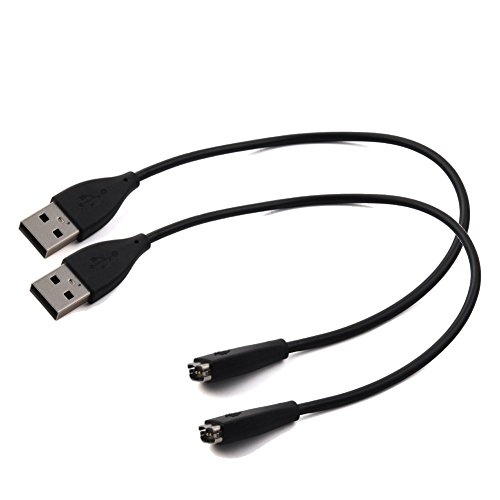 2 Chargers For Fitbit CHARGE HR Wireless Activity Wristband Cable Cord USB NEW E - Foto 9