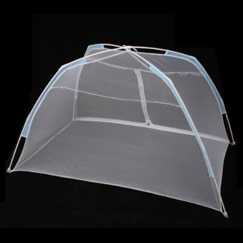 Zippered with Bottom Baby Mosquito Net White