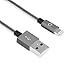 Volts USB-A to Lightning Cable Cord, MFi Certified Charger Compatible with iPhone, iPad, Rigorously Tested for Long Lifespan (Space Gray 3.3 Feet)