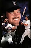 (23x35) New York Mets Mike Piazza Sports Poster Print