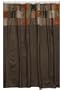 Bacova Guild Talina Dark Shower Curtain