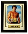 Sylvester Stallone Rocky 8x10 Framed w/Plate