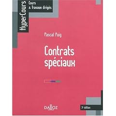 Contrats sp�ciaux