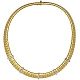 Genuine Volder Tirol Necklace. 18KT Yellow Braided Collar - 67 grams. Authenticity and 100% Satisfaction Guaranteed.