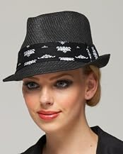 Printed Band Fedora