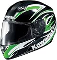 HJC AC-12 Kawasaki Ninja ZX MC-4 Full Face Motorcycle Helmet Green Medium