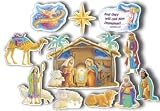 Nativity Bulletin Board Set