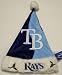 Tampa Bay Rays MLB Colorblock Plush Santa Hat