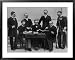 1896 Olympic Committee: Baron Pierre de Coubertin is Second from the Left Framed Art Poster Print, 3