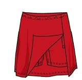 Lotto Hosenrock Universal Stretch W, Damen, rot - Lotto