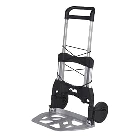 Wesco 220649 Steel Maxi Mover Lightweight Folding Truck, 250 lbs Load Capacity, 42" Height, 12" Length x 19" Width