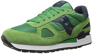 Saucony Originals Men's Shadow Original Classic Retro Running Shoe, Green/Blue, 10 M US