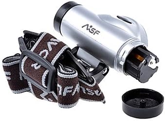 Lanmei MSF 009 Waterproof 1-Mode Headlamp(60LM,3*AAA,Silver)