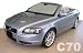 Sunshade for VOLVO C70 2006 2007 2008 2009 2010 2011 2012 HEATSHIELD Windshield Custom-fit Sunshade image 1