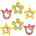 Hello Kitty Mini Cake Candles 6ct