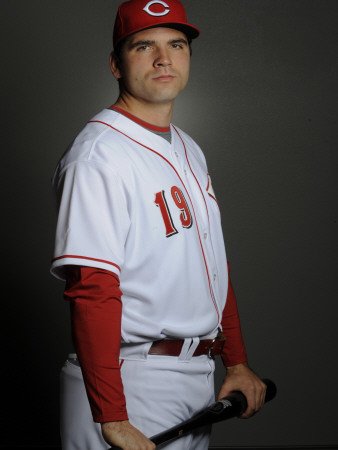 Cincinnati Reds Photo Day, GOODYEAR, AZ - FEBRUARY 20: Joey Votto Photographic Poster Print by Rob Tringali, 24x32